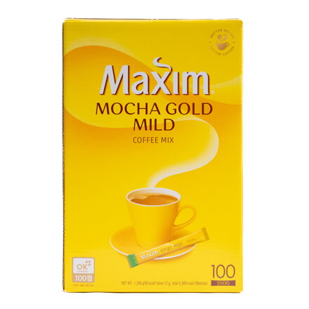 Korejská kávová směs mocha gold 12g x 100
