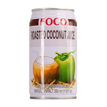 Pečený kokosový nápoj Foco 350ml