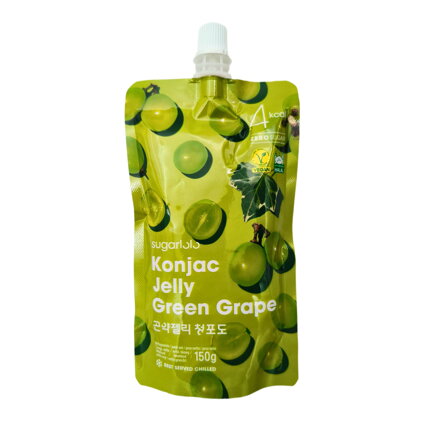 Želé Konjac Zelené hrozny 150g
