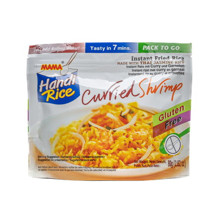 Krevetová rýže s kari MAMA 80g