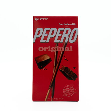 Čokoládové tyčinky Pepero Original 47g