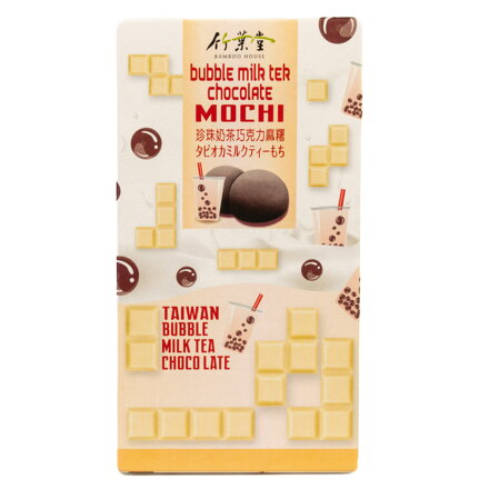 Rýžové koláčky Mochi Bubble Tea čokoláda 120g