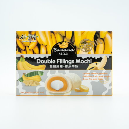 Koláčky rýžové Mochi banán mléko 180g