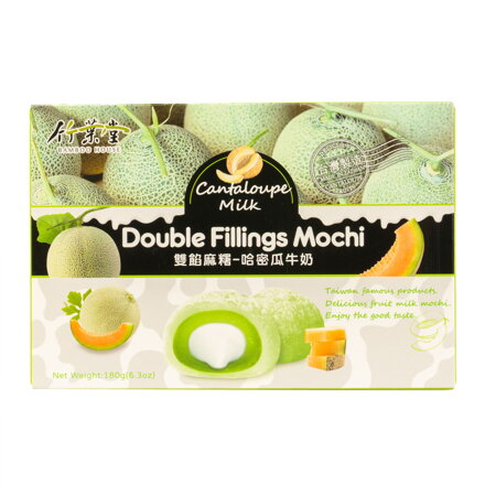 Rýžové koláčky Mochi Cantaloupe meloun mléko180g