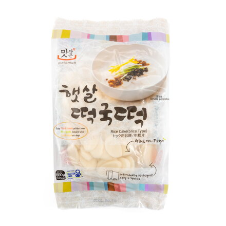 Rýžové koláčky medailonky Tteokguk Tteok 600g