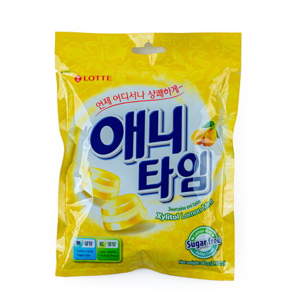 Anytime xylitol citron-máta Lotte 60 g