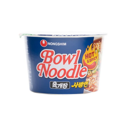 Nudle velký šálek Nongshim ostrý 100g