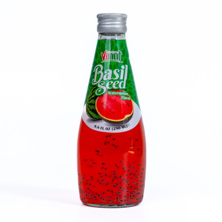 Nápoj se semínky bazalky a melounu VINUT 290ml