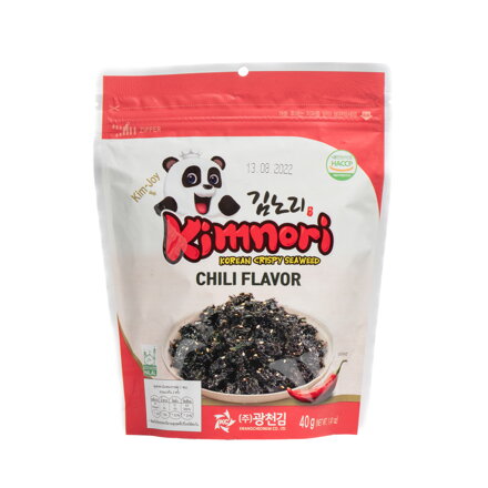 Mořské řasy pečené do křupava s chilli 40g