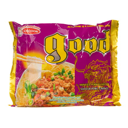 Polévka z mletého vepřového masa s průsvitným. nudle 55g