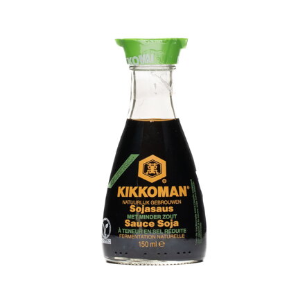 Sójová omáčka přírodní Kikkoman méně slaná 150ml