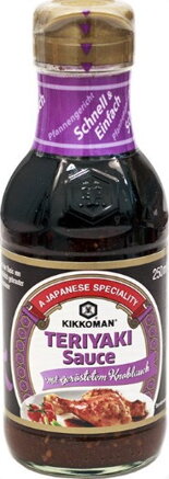 Teriyaki marináda s česnekem Kikkoman 250ml