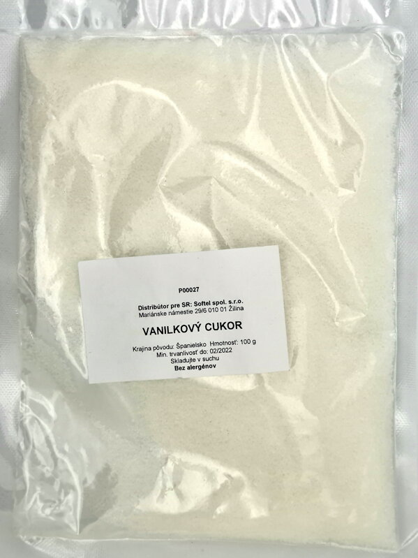 Vanilkový cukr 100g Vanilkový cukr 100g