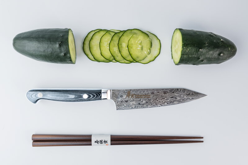 Japonský nůž Coreles Petty TAKAYUKI 120 mm
