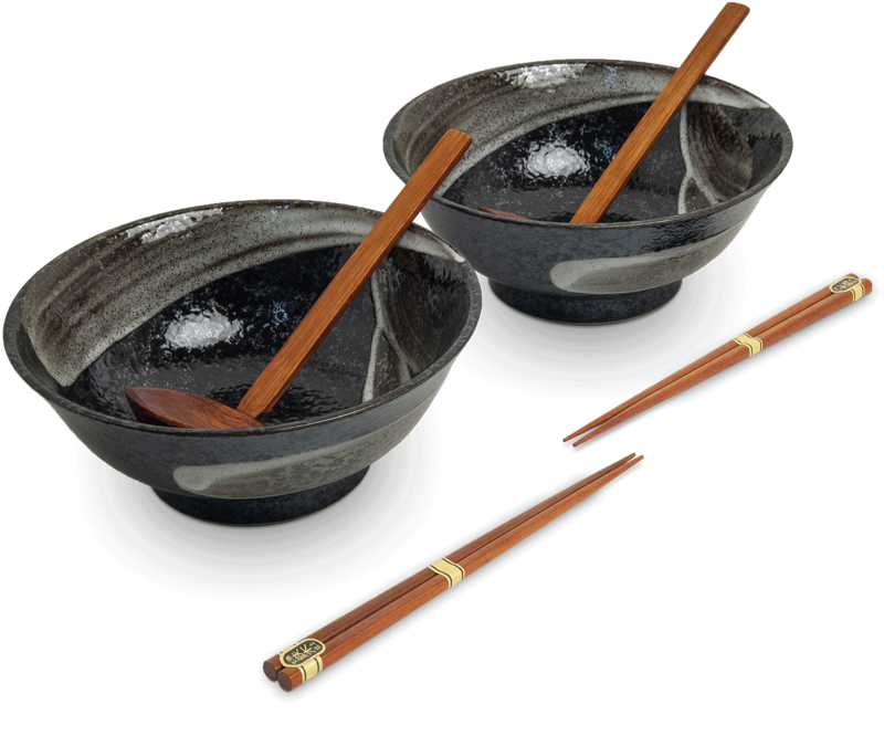 Ramen sada 2 misek Ansen 22cm EDO JAPAN Ramen sada 2 misek Ansen 22cm EDO JAPAN
