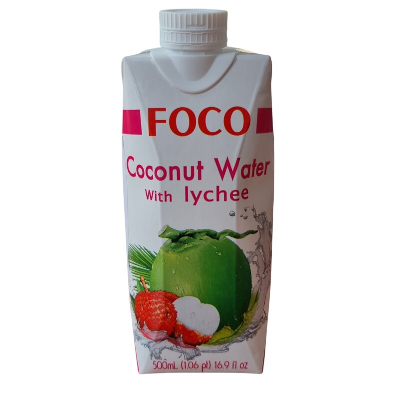 Kokosová voda se šťávou z liči 100% 500ml