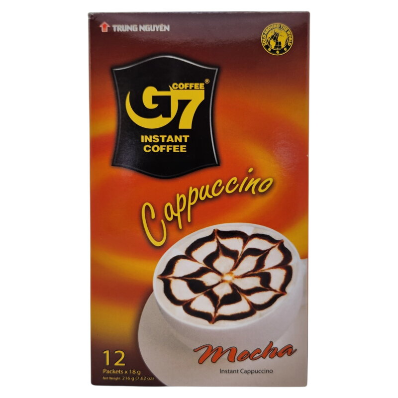 Instantní káva G7 Cappuccino Trung Nguyen Mocha 216g
