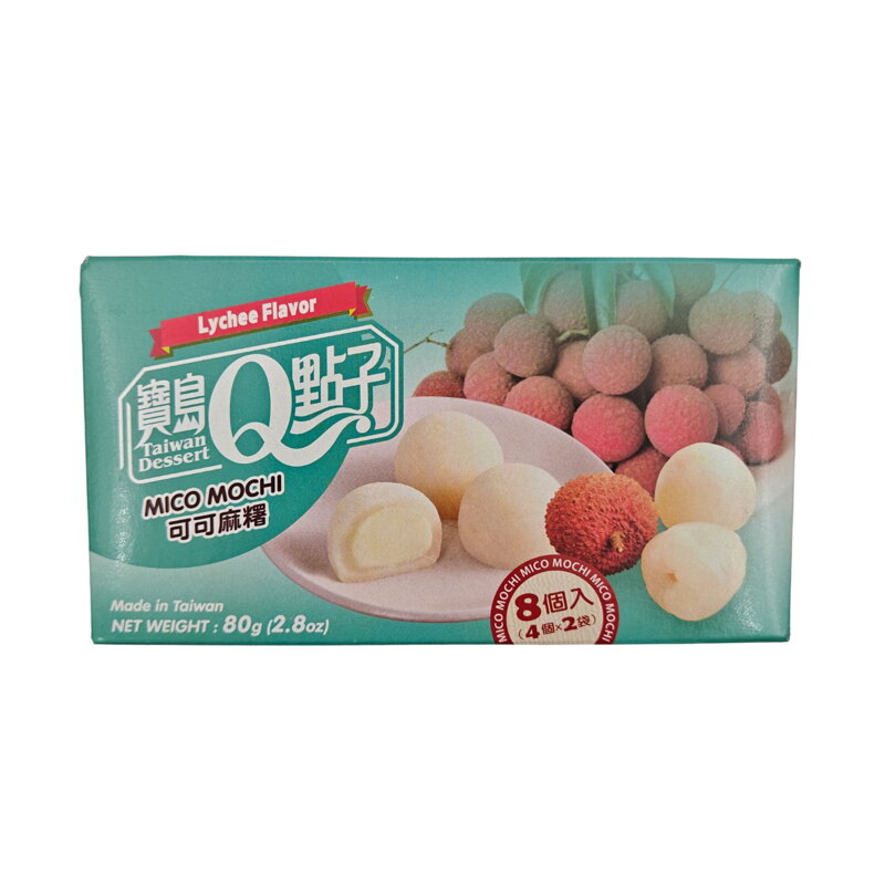 Koláčky rýžové Mochi liči 80g