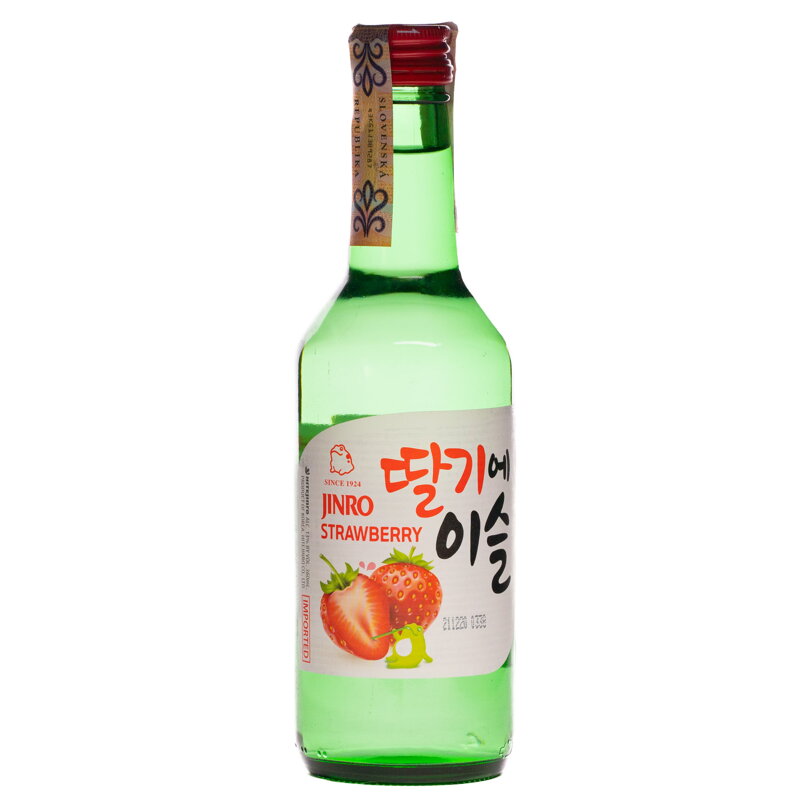 Soju JINRO jahoda 360ml Soju JINRO jahoda 360ml