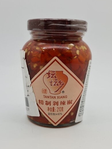 Nakládané chilli Tantanxiang 210g