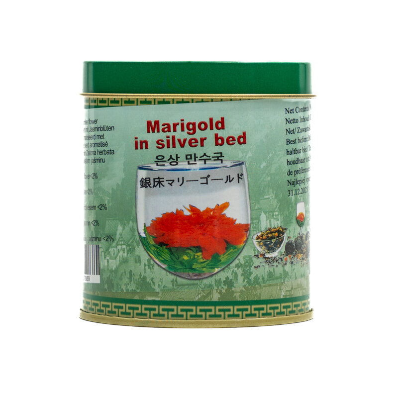 Čaj zelený Marigold In Silver Bed 35g Čaj zelený Marigold In Silver Bed 35g