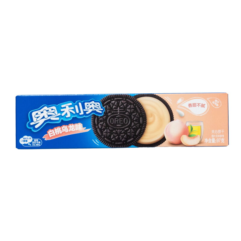 Sušenky Oreo s broskví a čajem Oolong 97g