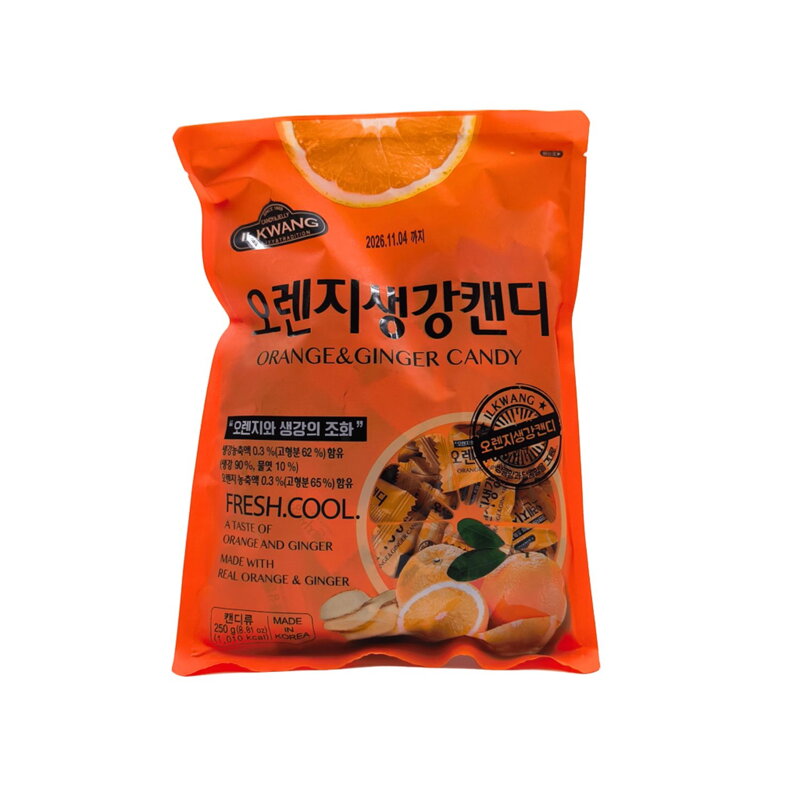Bonbóny zázvorové pomerančové 250g Bonbóny zázvorové pomerančové 250g