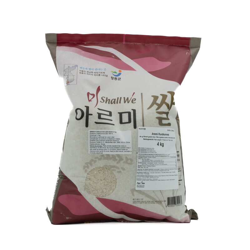Krátkozrnná rýže Aremi 4 kg Krátkozrnná rýže Aremi 4 kg
