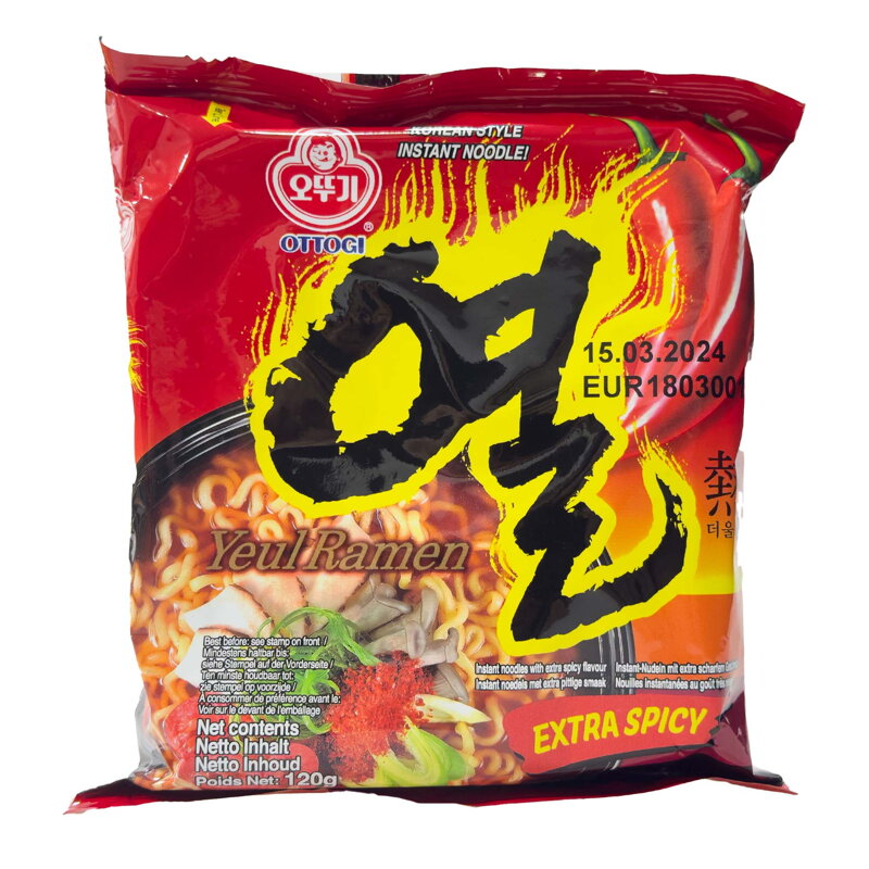 Yeol Ramen nudle OTTOGI 120g Yeol Ramen nudle OTTOGI 120g