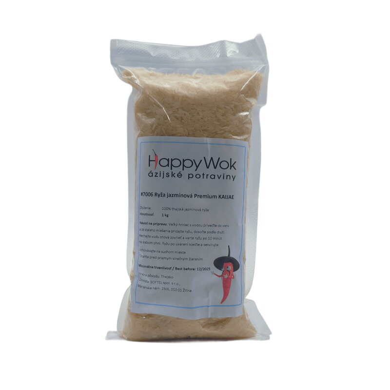 Rýže jasmínová KAIJAE 1kg Rýže jasmínová KAIJAE 1kg