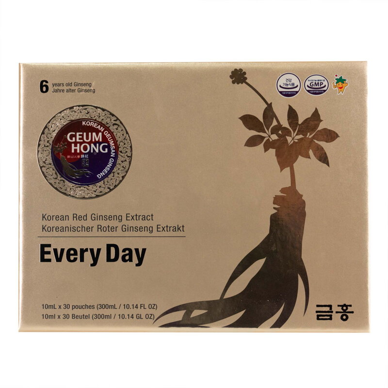 Extrakt z korejského červeného ženšenu každý den 30x10ml