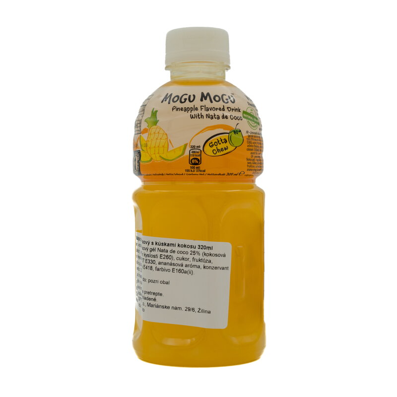Ananasový nápoj s kousky kokosu 320 ml