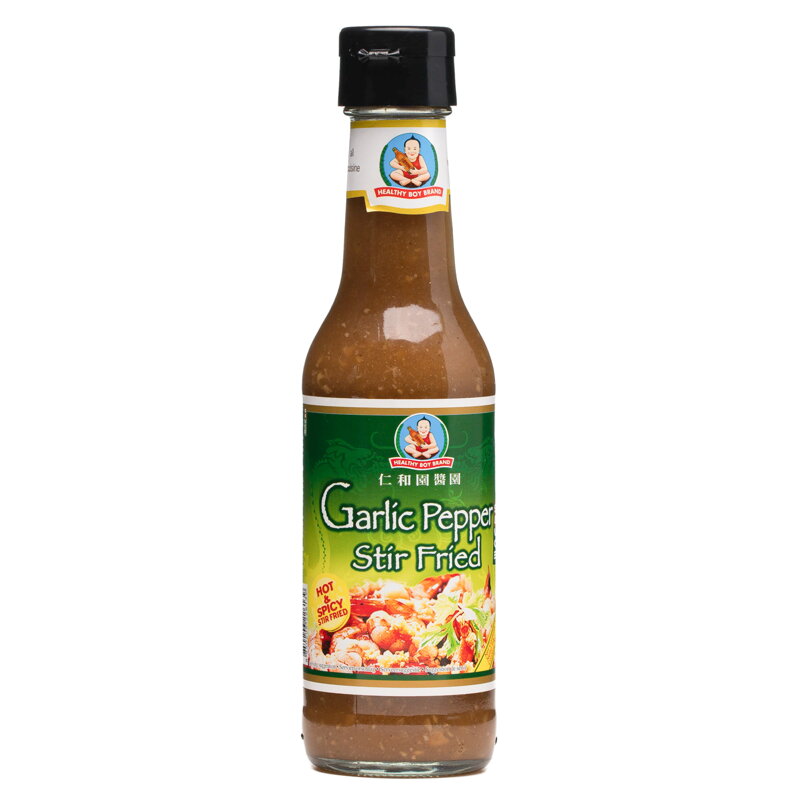 Česneková a pepřová omáčka HBB 250ml Česneková a pepřová omáčka HBB 250ml