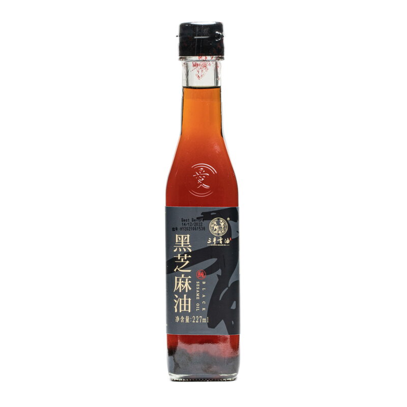 Černý sezamový olej SANFENG 227ml