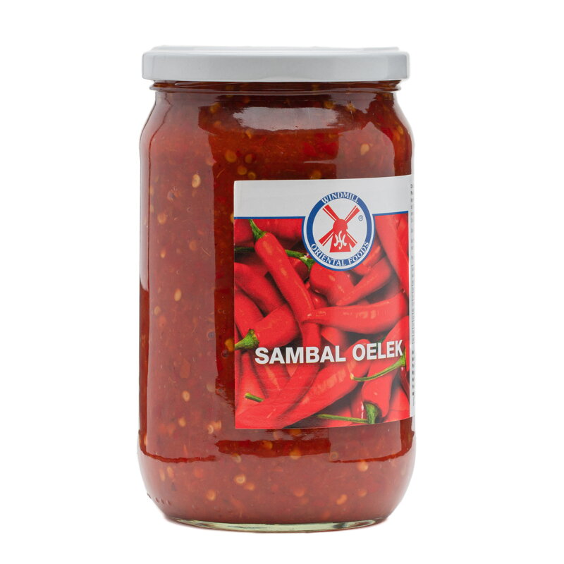 Chilli pasta Sambal Oelek VVMILL 750g Chilli pasta Sambal Oelek VVMILL 750g
