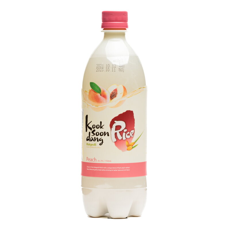 Rýžové víno Korejská broskev 3% alk. 750ml
