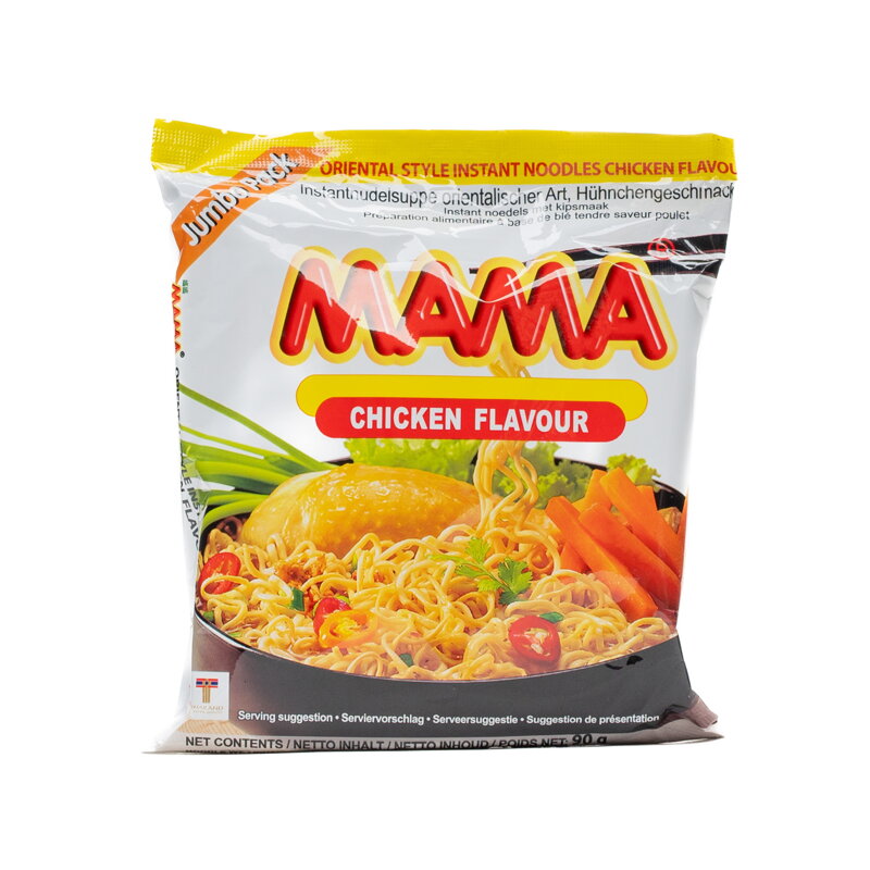 Polévka MAMA s kuřecí příchutí 90g Polévka MAMA s kuřecí příchutí 90g
